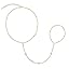 3 cz beaded gold hand chain 3 cz beaded gold hand chain