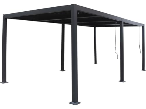 Hábitat y Jardín Pergola bioclimática Windsor de...