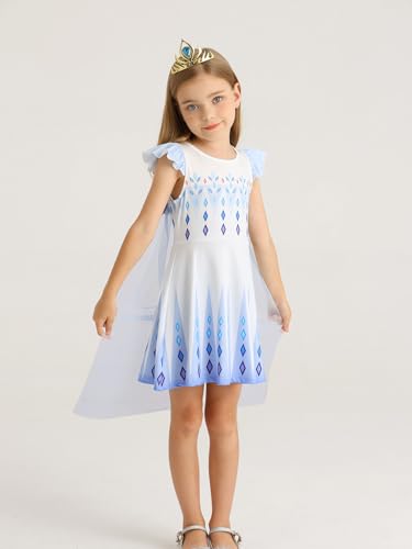 Disfraz completo princesa con capa para niñas 7-8 años miniatura 2