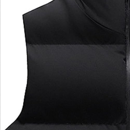Maiyifu-GJ Winter Warm Padded Vest for Men Lightweight Thicken Down Vest Outerwear Outdoor Sleeveless Jacket for Hiking