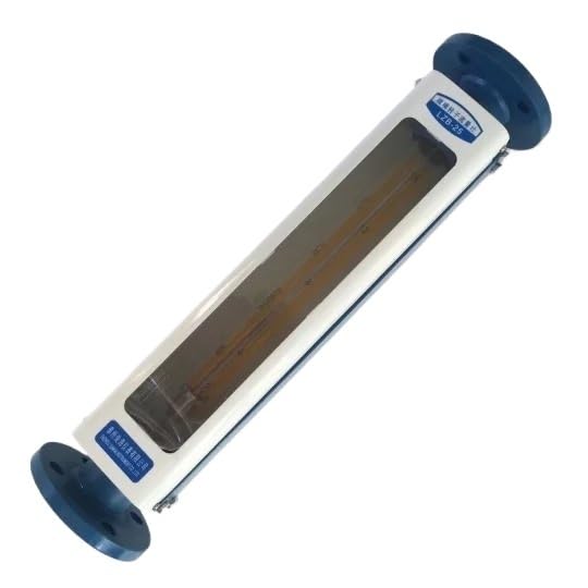 1 rotámetro de vidrio DN25 LZB-25 for caudalímetro de líquidos y gases. Conector for ajuste de caudal.(100-1000LPH -liquid)
