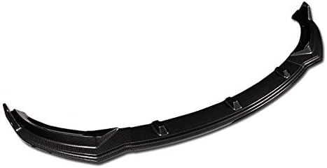 3PCS Front Bumper Lip Kit fit for compatible with 2017-2021 Tesla Model 3, Sport-Style Splitter Trim Protection Spoiler, Air-Dam-Chin-Diffuser (Carbon Fiber)