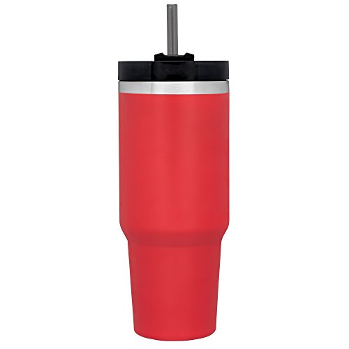 Image of Stanley Ad enture acuum Quencher, 40OZ, Flannel Red