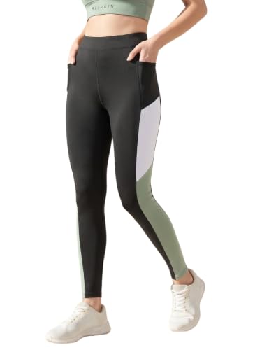 Image of BLINKIN Stretchable Gym Pants for Women Workout : The Ultimate Yoga Pants for Women's | Gym Track Pants for Woman with Side Pockets(1671)