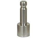 AdirPro Leica Prism Pole Adapter Stainless Steel