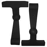 Beast Cooler Accessories 2-Pack Replacement Lid Latches for Yeti and RTIC - Black Rubber, Cooler Latches Replacement for Yeti, RTIC, and More - Hard Handle Grips, 4.6 x 2.5 Inches