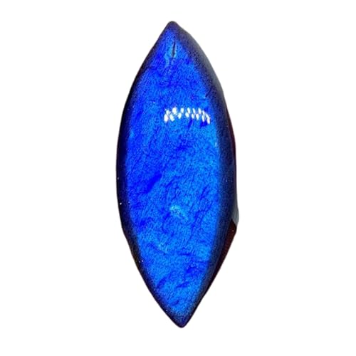 Labradorite naturelle marquise 34x14x7mm pour remplacer une pierre ou réussir un sertissage