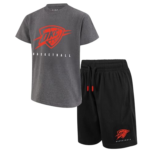 Image of Ultra Game NBA boys Nba Official Super Soft Game Time T-shirt & Shorts Set