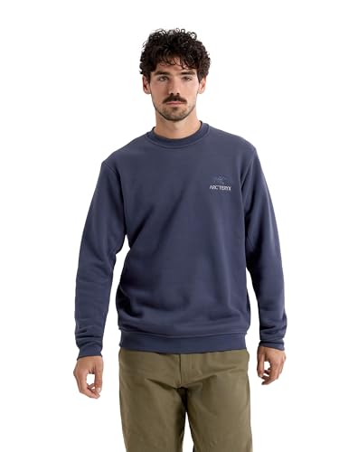 Arc'teryx Emblem Fleece Crew Neck Pullover Men's | Comfortable Pullover in an Organic Cotton Blend