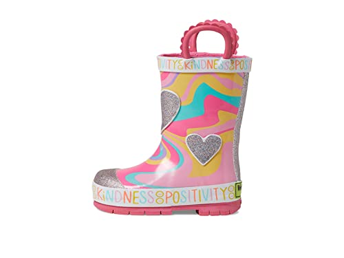 Western Chief Glitter Swirl Rain Boots (Toddler/Little Kid/Big Kid) Multi 5 Toddler M4