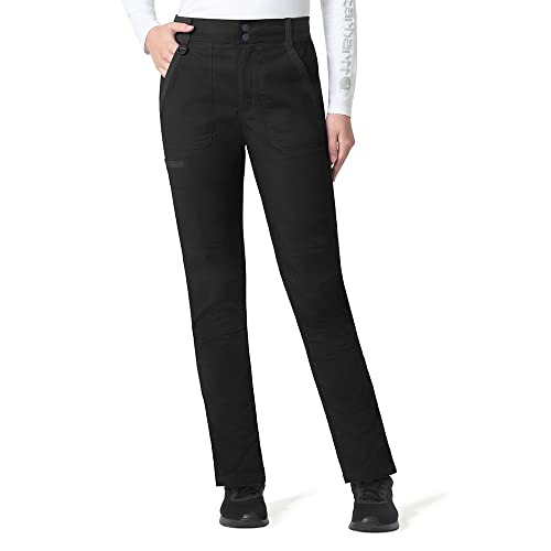 Carhartt Scrubs C51118 Women's Rugged Flex® Modern Fit Ripstop Utility - Small - Black