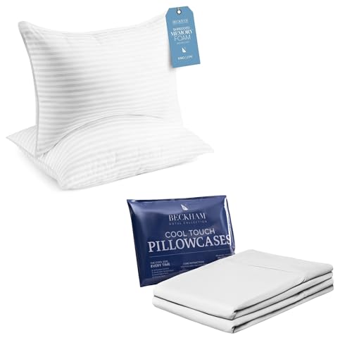 Set 2 Almohadas Memory Foam King Size Ajustables miniatura 1