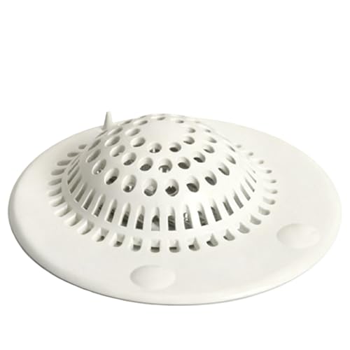 2 Pack Tapones de Drenaje Atrapa Cabello Blanco miniatura 6