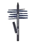 Flormar Extreme Tattoo Gel Pencil – Eyeliner z efektem tatuażu – Intensywnie pigmentowany brokatowy eyeliner w pisaku – Wodoodporny eyeliner w żelu do makijażu oczu – 004 Intense Blue