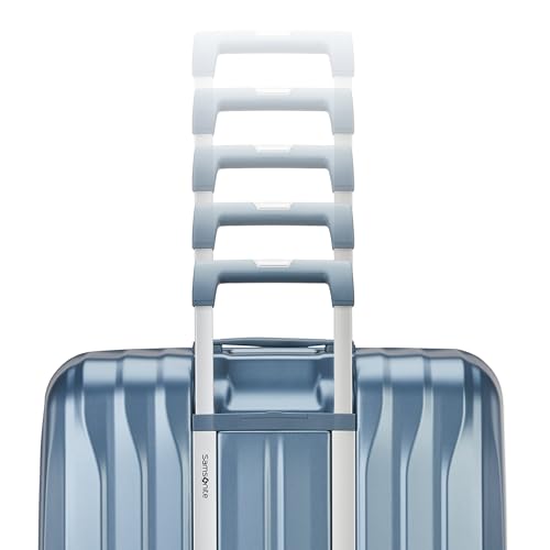 Image of Samsonite UpLIFT X-Large Checked Hardside Luggage with Spinner Wheels - Airline-Approved, TSA Lock, Adjustable Handle System - Polycarbonate Hard Suitcase for Ultra Lightweight Travel - Elemental Blue