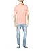Nautica Men's Short Sleeve Crew Neck T-Shirt, Pale Coral Solid, Large