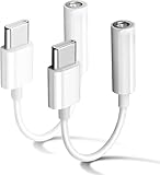 Top 10 Best Usb-C To Headphone Jack Reviews & Comparison | Updated 17 2 Pack USB C to 3.5mm Headphone Jack Adapter, USB Type C to Aux Audio Dongle Cable Cord Compatible with iPhone 16/15 Plus 15 Pro Max, Galaxy S23 S24 Ultra, Note 20, iPad Pro, MacBook, Pixel XL