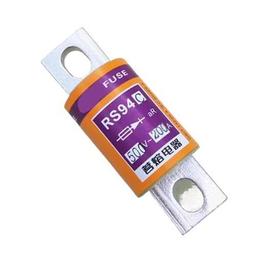 Fusible RS94C 350A 500V tube rond connexion boulon pour circuit de puissance
