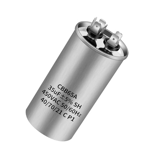 CBB65 450V AC 35uf 50/60HZ Condensador de aire acondicionado,Condensador de compresor,Condensador de arranque exterior,Condensador redondo