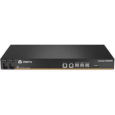 Vertiv Avocent ACS8000 - Serial Console 48 Port Console Server | Dual AC Power (ACS8048DAC-400) (Renewed) Cover