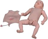 Säuglingspflegemodell, Ganzkörper-Baby-Pflegepuppe Mit Austauschbarer Geschlechtshaut Und Aufbewahrungstasche for Lehrmittel for Die Medizinische Ausbildung In Der Krankenpflege