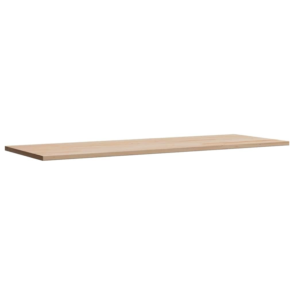 Dessus de table 110x40x1,7 cm rectangulaire bois de pin massif