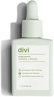 divi Scalp Serum, Revitalize and Detoxify, Aids against hair-thinning, nourishes hair follicles, detoxifies product build-up