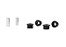 Nolathane REV028.0140 Black Control Arm Bushing (Lower Inner Front Front)