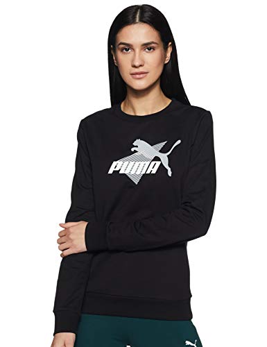 Image of PUMA Women's Cotton Crew Neck Sweatshirt