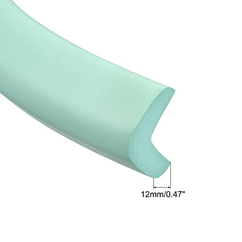 Image of uxcell Corner Guards Edge Protectors 6.56ft(2M), Foam Safety Bumper L Shape for Furniture Corner Table Edge Guard, Light Green