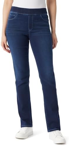 Gloria Vanderbilt Womens Amanda Pull on High Rise Jean Standard