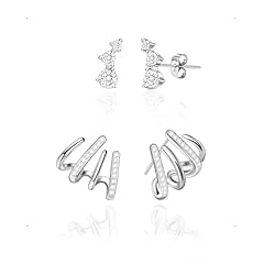 Silver-Claw Earrings