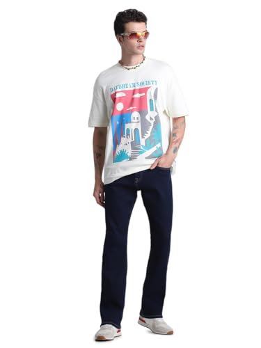 Image of Jack&Jones Bootcut High Rise Jeans for Men