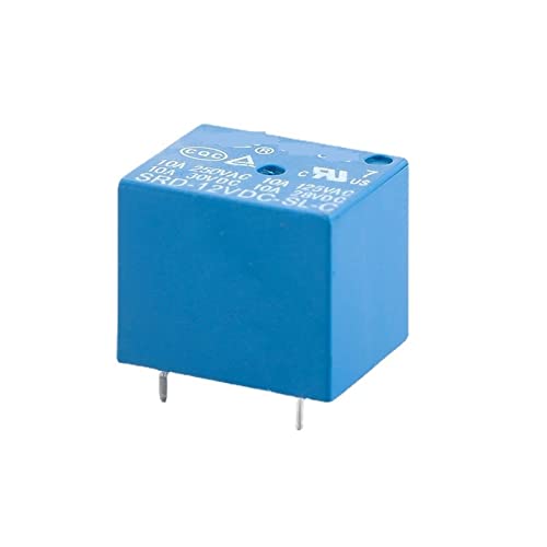 Relais 12VDC 5-pin pour réparer une carte électronique 10A SRU-05V 22F