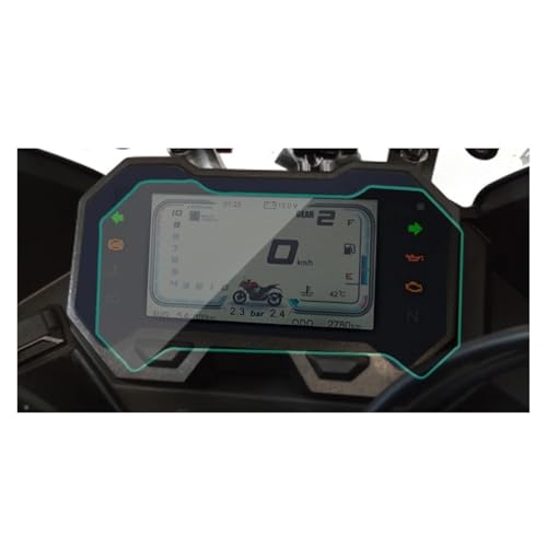 Dashboard Displayschutzfolie Motorrad Für Voge 500DS 650DS Motorradzubehör PET-Displayschutzfolie Kratzschutz(2pcs)
