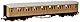 Wagen RailRoad LNER, Composite Coach, Epoche 3, Braun