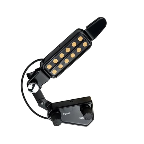 Pickups Set,Juego De Pastillas Para Guitarra Pastilla De Boca Volumen Guitarra Folk Pastilla De Boca