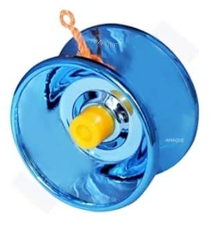YAMA Fine Quality High Gloss high Speed Metal YoYo Spiner Toy (1 pcs) Make in India (Multi Color,Pack of 1)