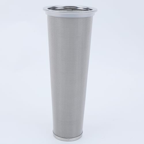 Fermus Cold Brew Coffee Filter for 64oz / 2Quart Wide Mouth Mason Jar Infuser 304 Stainless Steel Strainer with Seal Ring Design for Grounds Tea Fruit Coffee Filter