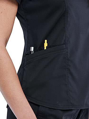 Cherokee womens Mock Wrap Top Mock Wrap Top (pack of 1)