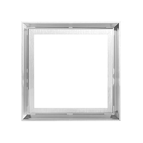 Ventilador extractor de techo 2 en 1 con luz, ventilador de ventilación LED de bajo ruido, combinación cuadrada para baño, cocina y hogar, extractor potente de 40W miniatura 1