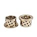 5PCS Inner Dia. JFB/13/14/15mm Flanged Bronze Impregnated Graphite Oilless Bushing Solid Self Lubricant Embedded Bearing(27x3mm-14x20x20)