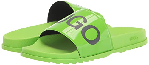 Image of HUGO mens Big Logo Slide Sandals