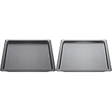 Neff Z12CU10A0 Backofen- und Herdzubehör / Kochfeld / Universalpfanne / emaiilliert & Z11CB10E0 Backblech Backofen-Kochfeld-Kombination / Grau