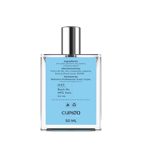 Image of CUPIDO Perfume for Men & Women Romantic Perfume with LongLasting Fragrance, 50ml Sensual & Elegant Scent for Special Occasions-50 ML