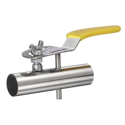 Amortisseur de refoulement de conduit 2.5cm pour aération de cuisine - 2