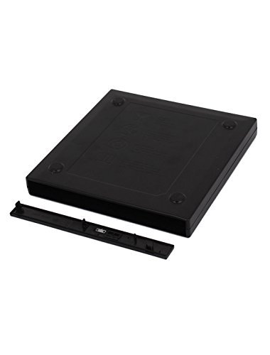 Caja externa USB 2.0 para unidad óptica y disco SATA 12.7 mm miniatura 4