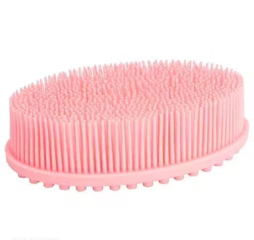 Soft Silicone Body Scrubber Body Silicone Scrubber Brush Silicone Body Wash Scrubber for Skin Exfoliation,Silicone Bath Scrubber Bath Brush, Silicon Bath Brush (Multi Color)|KRI-P260-picture-30
