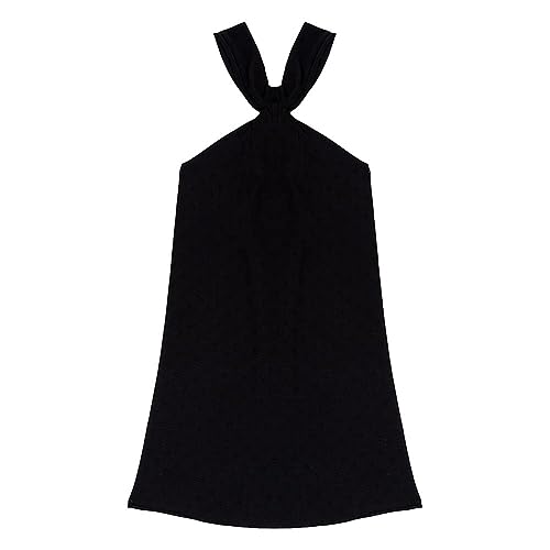 Vestido Midi Air Flow Poá Rovitex Preto G