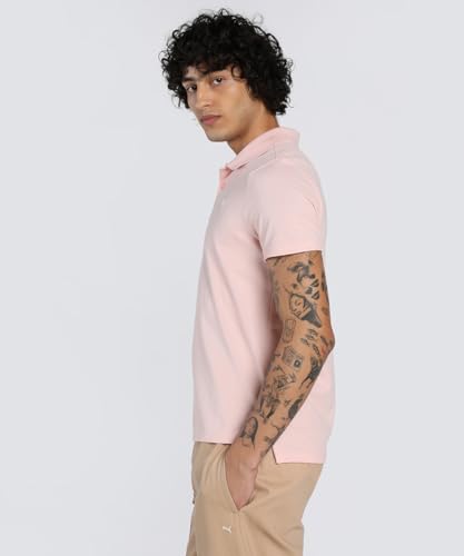 Image of Puma Men's Cotton Slim Fit Classic Solid Polo T-Shirt